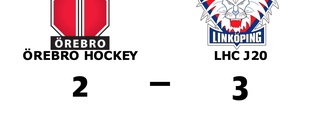 Uddamålsseger när LHC J20 besegrade Örebro Hockey