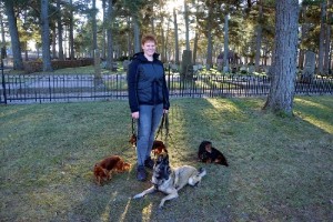 Annika Adolfsson tar steget och satsar på hundarna