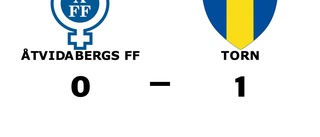 Åtvidabergs FF förlorade hemma mot Torn