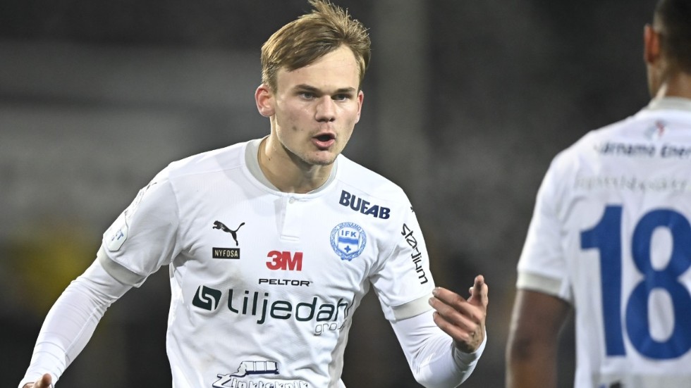Oscar Uddenäs lämnar IFK Värnamo och flyttar till Häcken. Arkivbild.