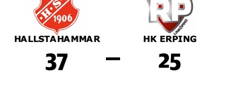 Hallstahammar vann tidiga seriefinalen mot HK eRPing