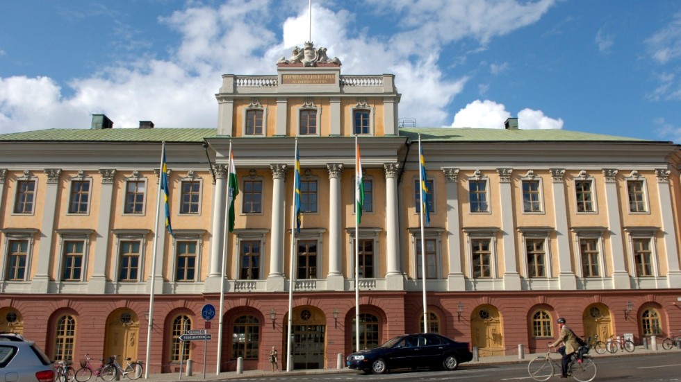 Utrikesdepartementet vid Gustav Adolfs torg i Stockholm. Arkivbild.