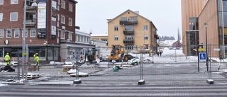 Ännu en gata byggs om i centrala Skellefteå • Ska bli gång- och cykelväg