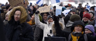 Coronaprotest i Helsingfors – 20 gripna