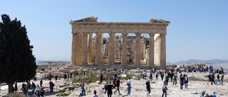 Akropolis för hett för att hålla öppet