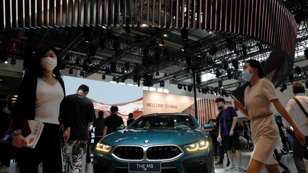 BMW räknar med stark tillväxt 2021. Arkivbild.