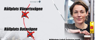 Luleå lokaltrafik stänger två hållplatser på Porsön: "Bussarna har svårt att backa och vända"