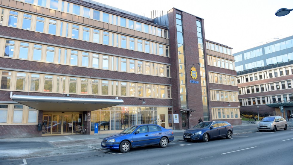 Polishuset i Sundsvall. Arkivbild.