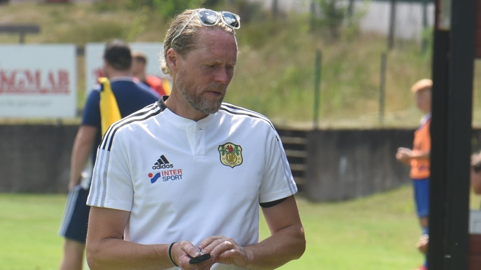 Patrik Gunnarsson är tränare för Vimmerby IF.