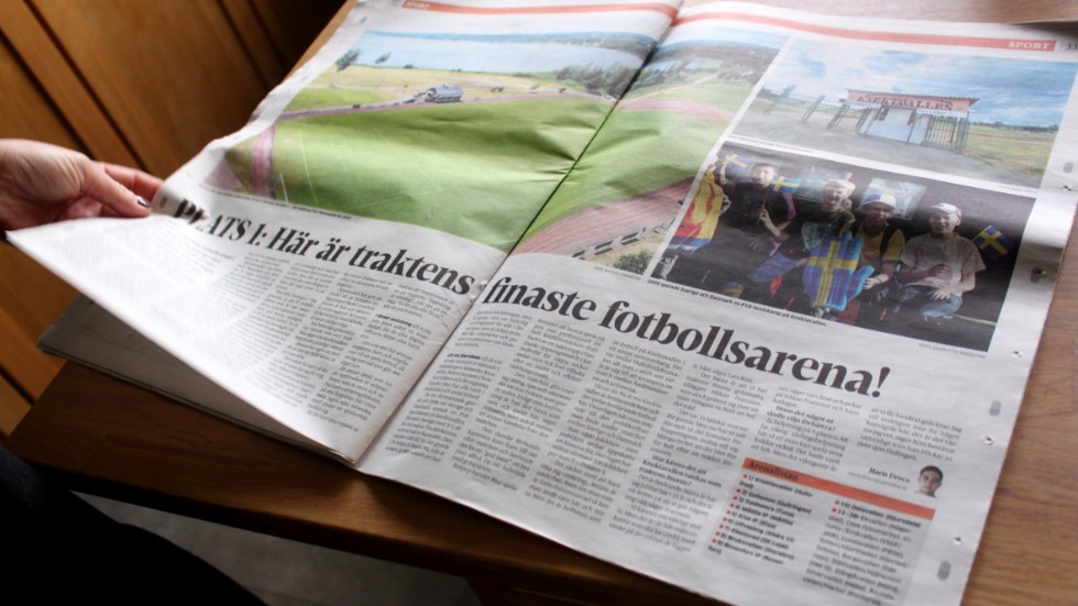 Knektavallen i Hultsfred utsågs till traktens finaste fotbollsarena av sportredaktionen på Vimmerby Tidning, att Lillesjö IP inte ens var med på listan har väckt känslor.