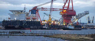 Läcka på Nord Streams gasledning i Östersjön