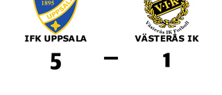 Västerås IK kunde inte stoppa IFK Uppsalas segertåg