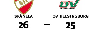 Tuff match slutade med seger för Skånela mot OV Helsingborg