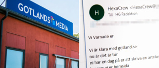 Hackerns hot mot Helagotland.se: "Skriv en artikel eller vi krossar er sida"
