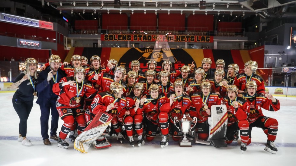 Luleå vann SDHL förra säsongen. Arkivbild.