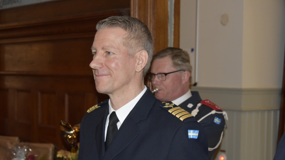 Överste Mats Antonson är chef på Helikopterflottiljen.