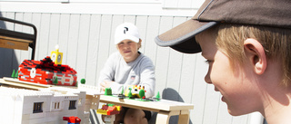 Barnen fick bygga Luleå av lego: "Älskar att bygga"