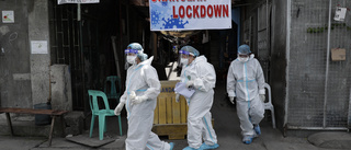 Tuffare tag mot coronaviruset i Filippinerna