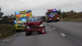 Trafikolycka på väg 210 – ingen skadad