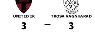 Trosa Vagnhärad fixade kryss borta mot United IK