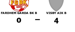 Segerraden förlängd för Visby AIK B - besegrade Fardhem Garda BK B