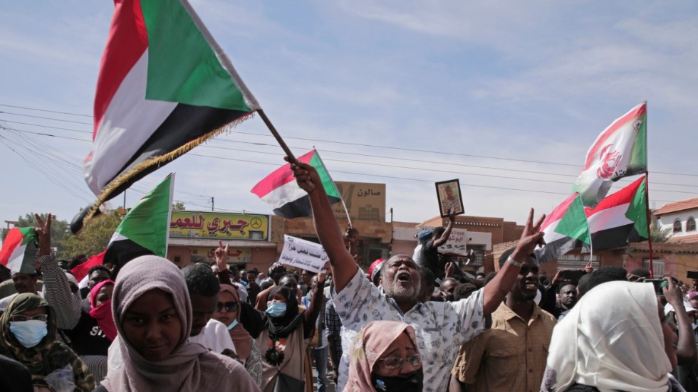 Civilsamhället är starkt i Sudan. Bild från protest den 2 januari i Khartum.