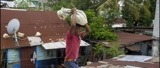 Cyklonen Batsirai har nått Madagaskar