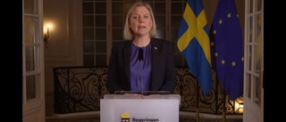 Statsministern höll tal till svenska folket: "Sveriges försvarsförmåga behöver stärkas"