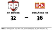 Filip Flink 14-målskytt i Borlänge HK:s seger mot HK eRPing