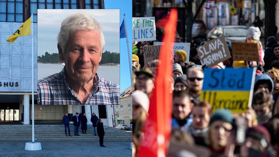 I flera städer i Sverige har redan manifestationer genomfört till stöd för Ukraina, bland annat i Malmö. Nu ordnar FN-föreningen i Nyköping och ordföranden Hans Forsberg en liknande i Nyköping. 
