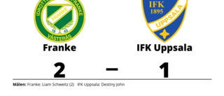 Destiny John målskytt - men IFK Uppsala föll