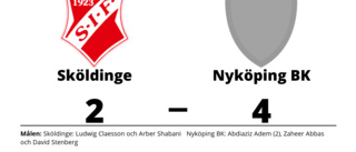 Abdiaziz Adem i målform när Nyköping BK vann
