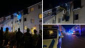 Kraftig brand förstörde lägenhet i natt – en person till sjukhus