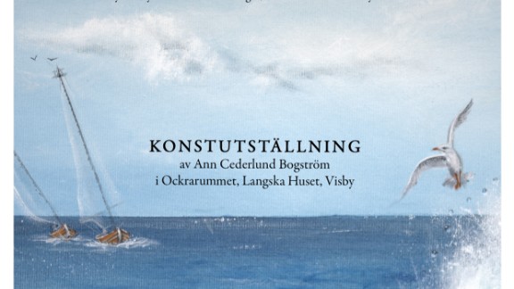 Ann Cederlund Bogström ställer ut på Langska