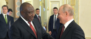 Ramaphosa: "Krigsförklaring" att gripa Putin