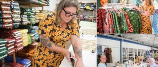 Sara lever för att skapa kläder – driver eget klädmärke i Visby