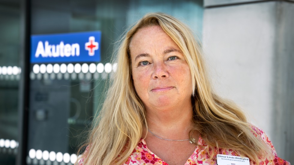 Ellinor Linde Blidegård, beredskapssamordnare på Södersjukhuset, menar att sjukhuset är bättre rustat för värmeböljor nu än vad de var 2018.