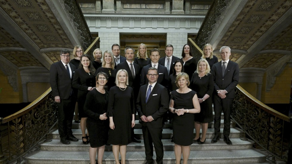 Samlingspartiets Petteri Orpos regering tillträdde den 20 juni. Arkivbild.