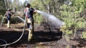 Skogsbrand bröt ut i värmen – flera patruller på plats