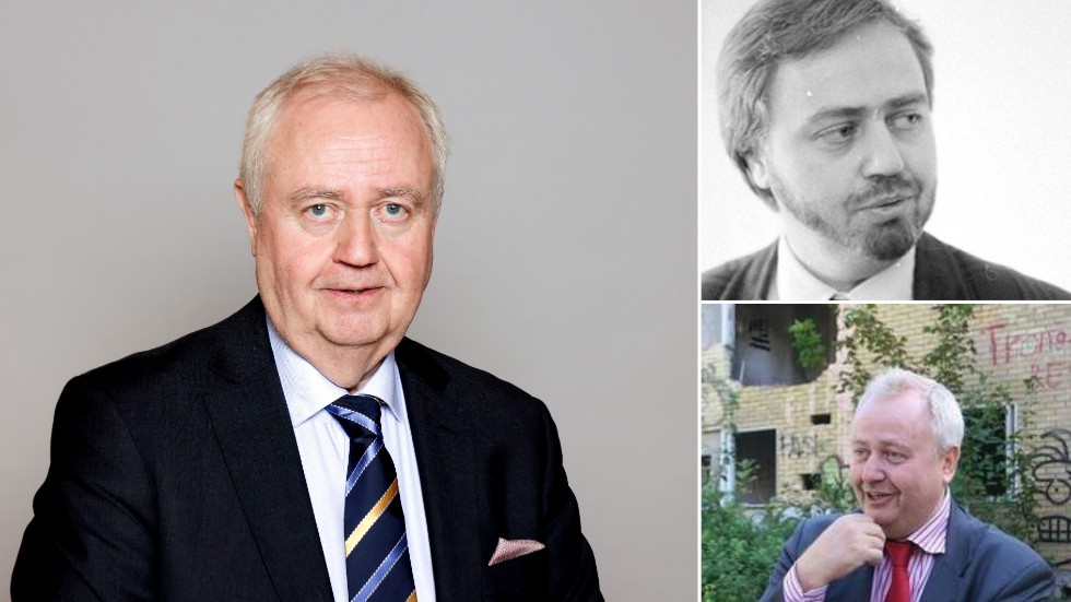 Dan Ericsson - till vänster - är statssekreterare i sittande regering. Yngre upplagor av Dan Ericsson uppe till höger (Norrköping 1982) och från 2007-2010 då KD-politikern Ericsson var statssekreterare åt Mats Odell.