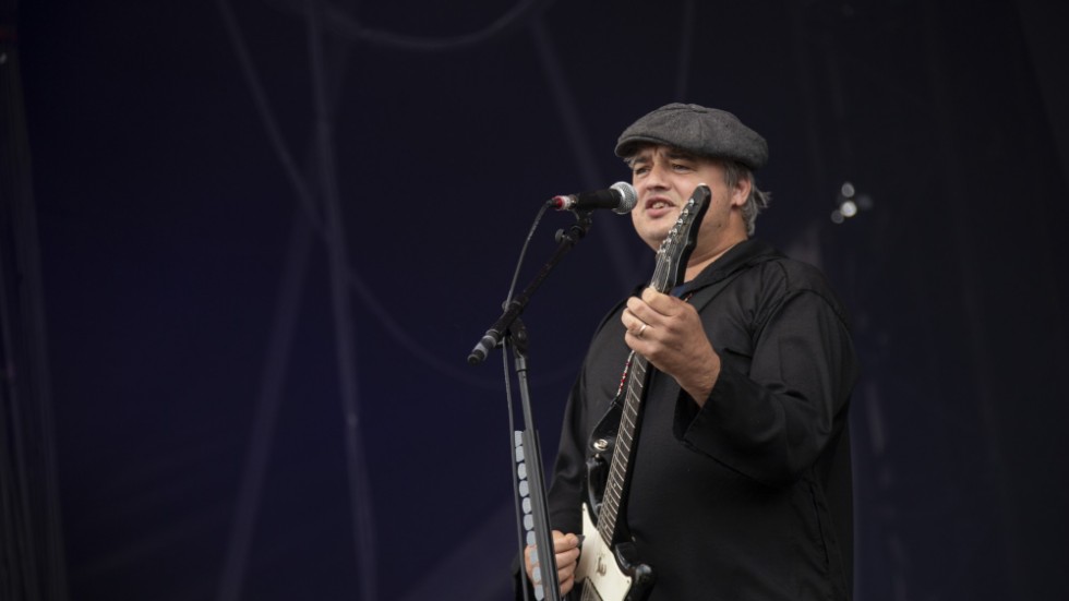 The Libertines med frontmannen Pete Doherty kommer till nystartade South Ocean Festival i Malmö i sommar. Här ses han under Glastonburyfestivalen i fjol. Arkivbild.