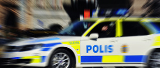 Polisen sköt varningsskott mot våldsman