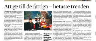 Fairtrade - ett litet steg mot rättvisa