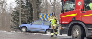 En skadad i trafikolycka