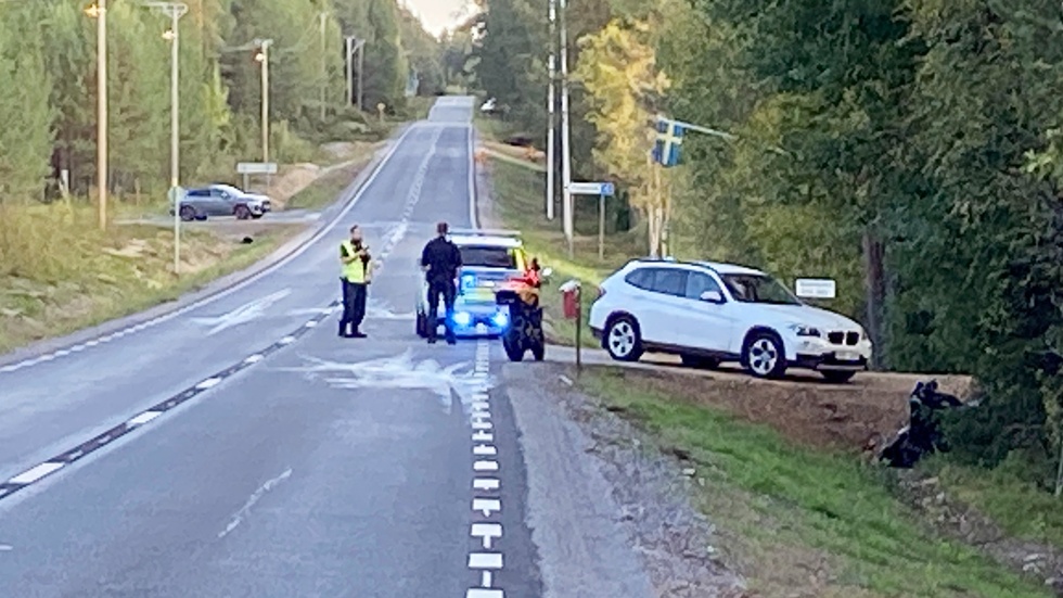 Accident at Östra Falmark.