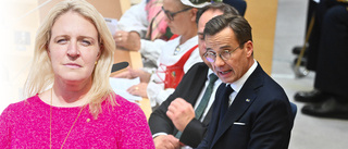 "En mycket mätt och nöjd statsminister äntrade talarstolen"