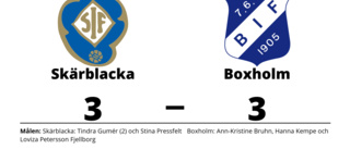 Oavgjort för Boxholm borta mot Skärblacka