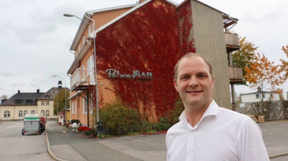 Christian Ryning har tillsammans med Robert Lindberg köpt Palace Hotell i Hultsfred.