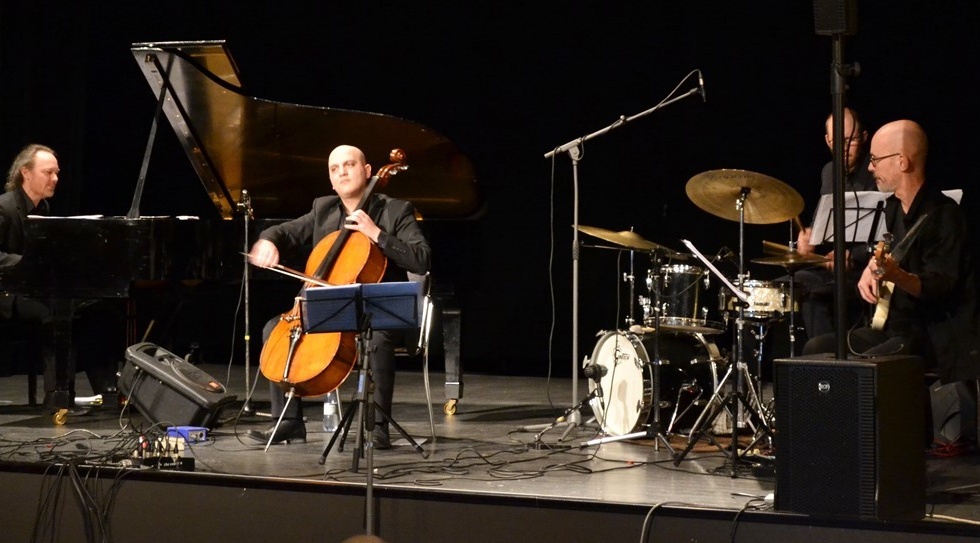 Bashar Sharifah tillsammans med sin ensemble spelade på Valhall.