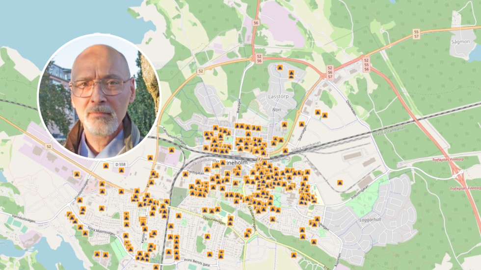 Det finns sammanlagt 218 skyddsrum runt om i Katrineholms kommun, berättar Alexander Jansson, beredskapssamordnare i Katrineholms kommun. 